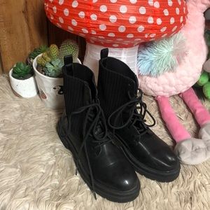 They are platform boots from forever21